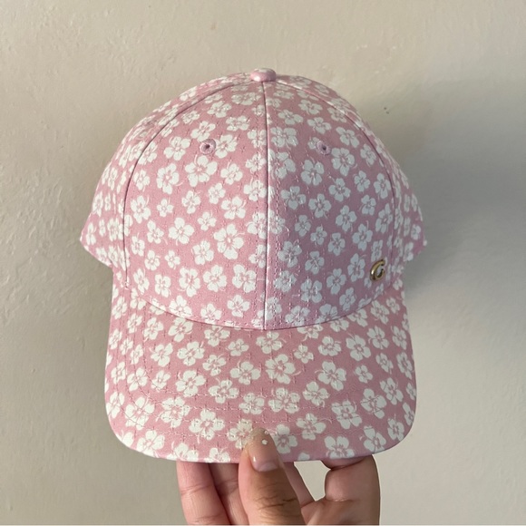 coach Baseball Hat With Graphic Ditsy Print c9124 - Picture 1 of 6